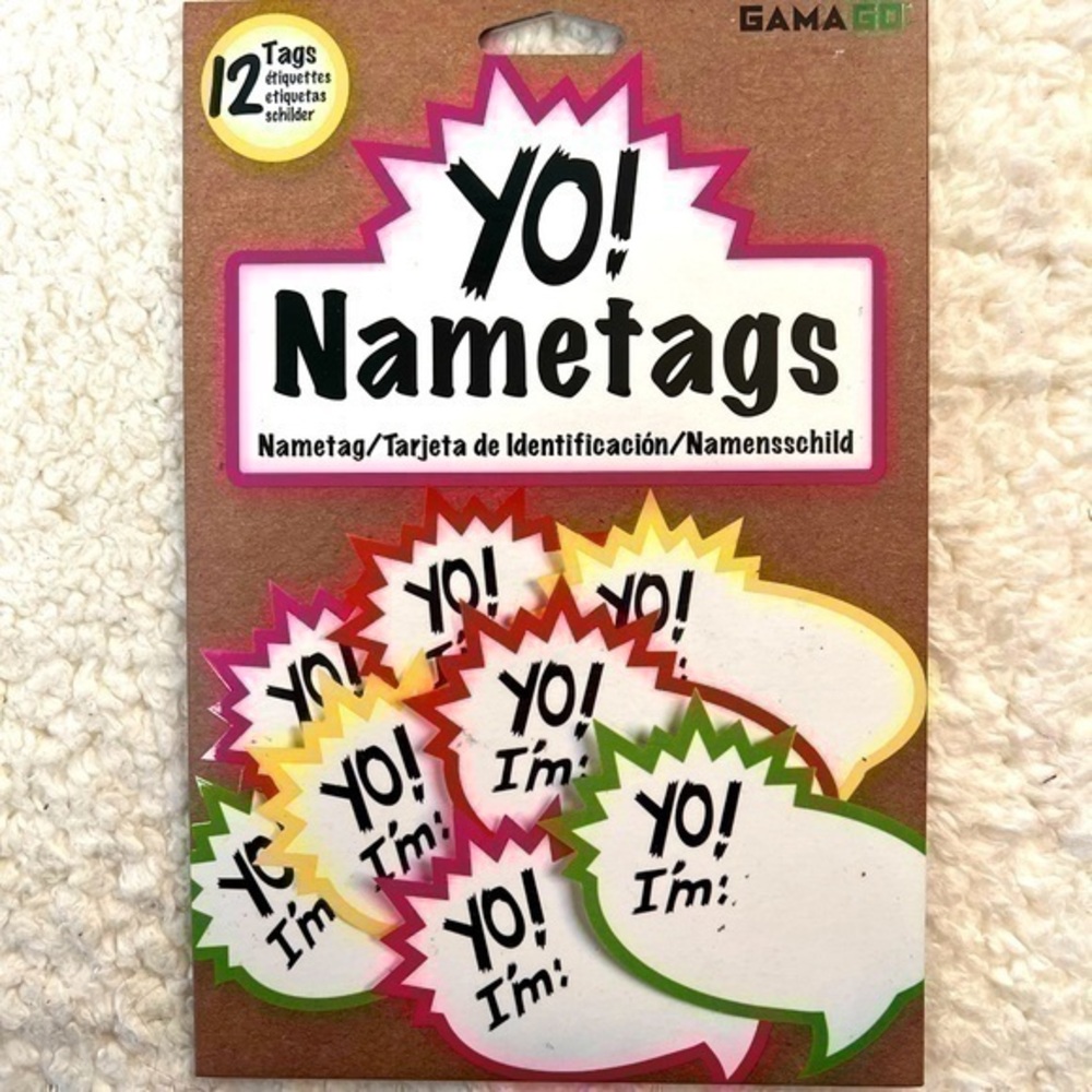 Gamago "Yo! Nametags